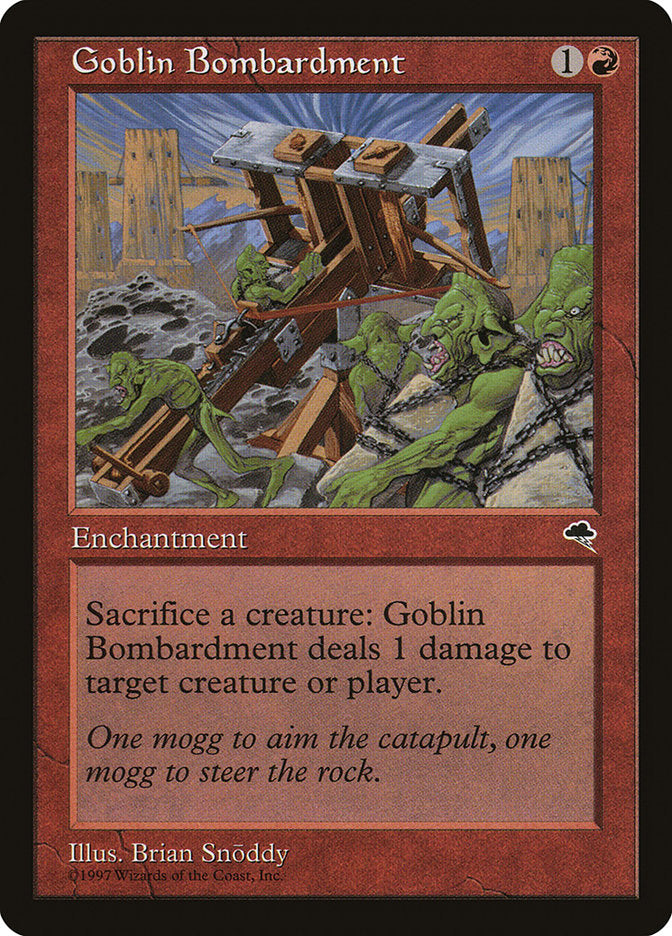 Goblin Bombardment [Tempest] | Play N Trade Winnipeg