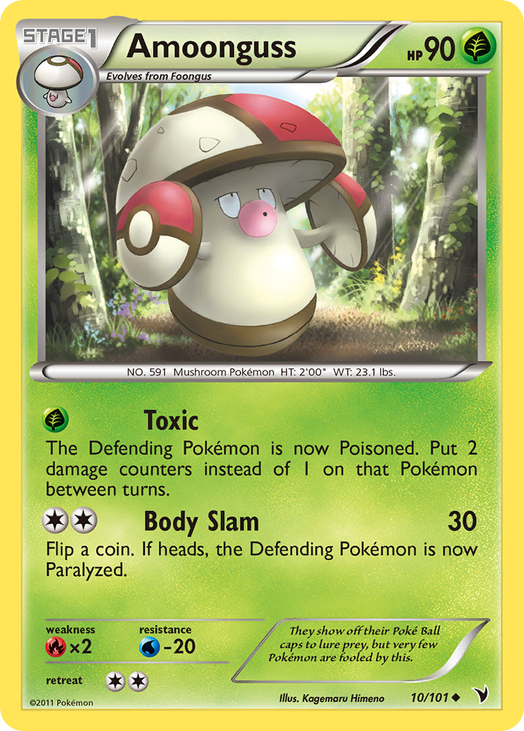 Amoonguss (10/101) [Black & White: Noble Victories] | Play N Trade Winnipeg