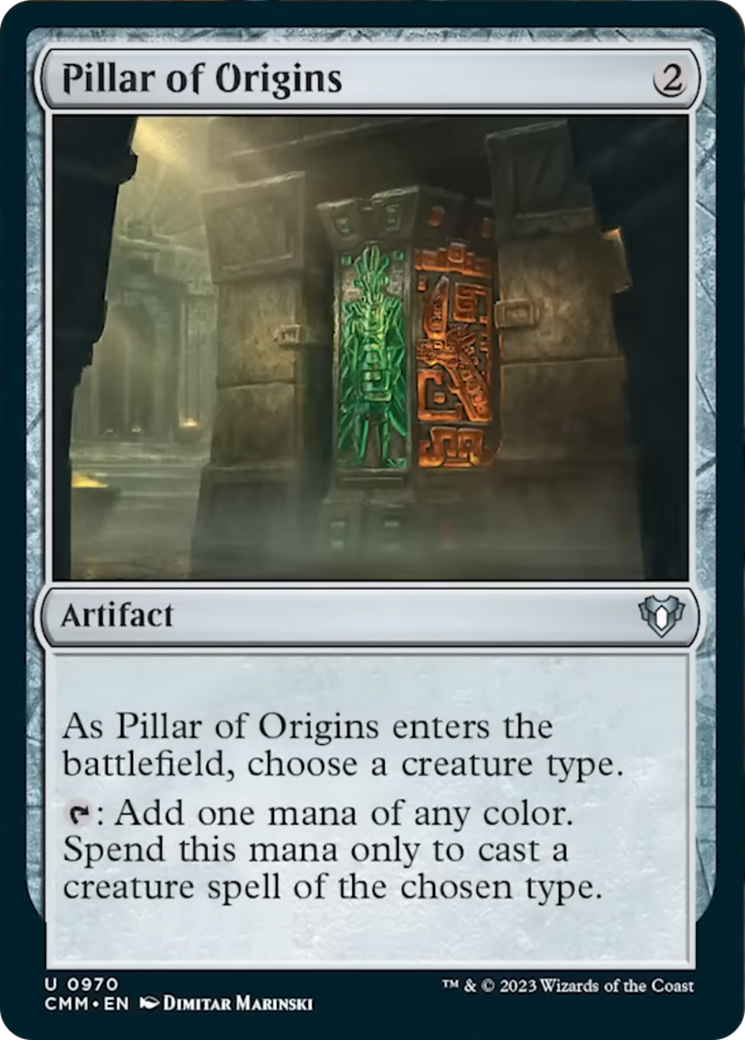 Pillar of Origins [Commander Masters] | Play N Trade Winnipeg