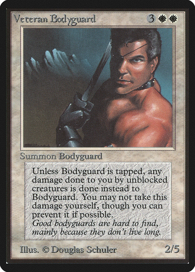 Veteran Bodyguard [Limited Edition Beta] | Play N Trade Winnipeg