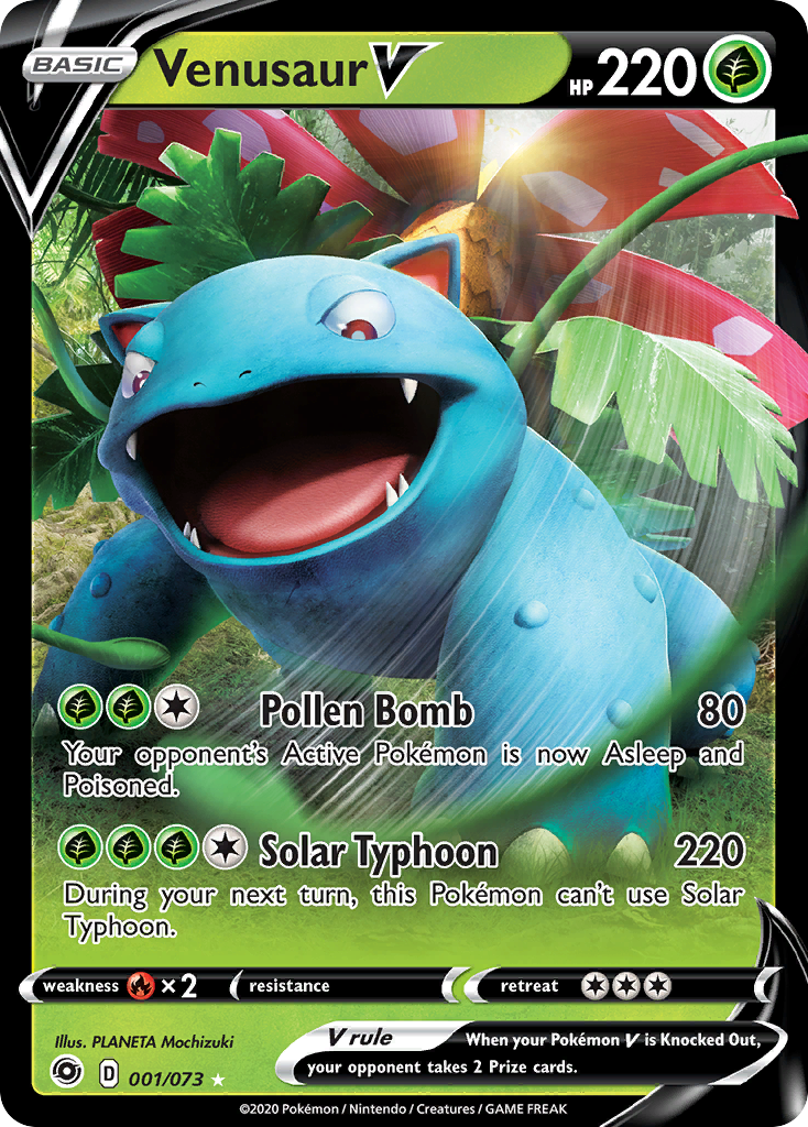 Venusaur V (001/073) [Sword & Shield: Champion's Path] | Play N Trade Winnipeg