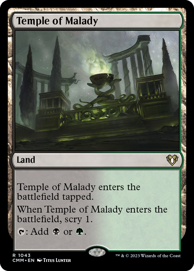 Temple of Malady [Commander Masters] | Play N Trade Winnipeg