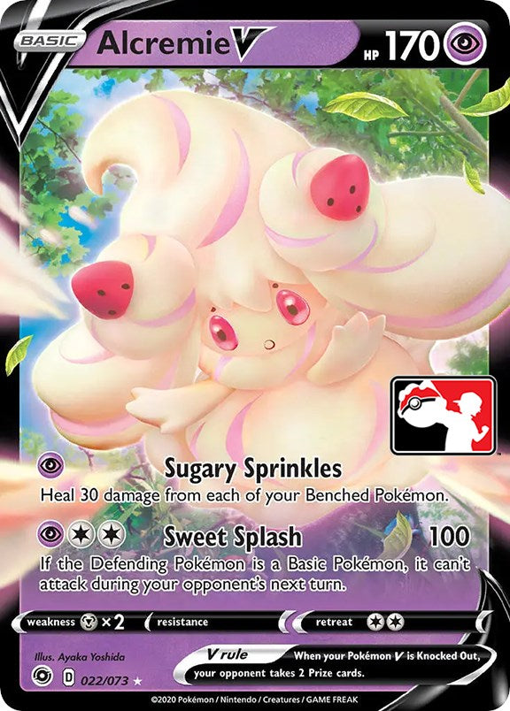 Alcremie V (22/73) [Prize Pack Series One] | Play N Trade Winnipeg