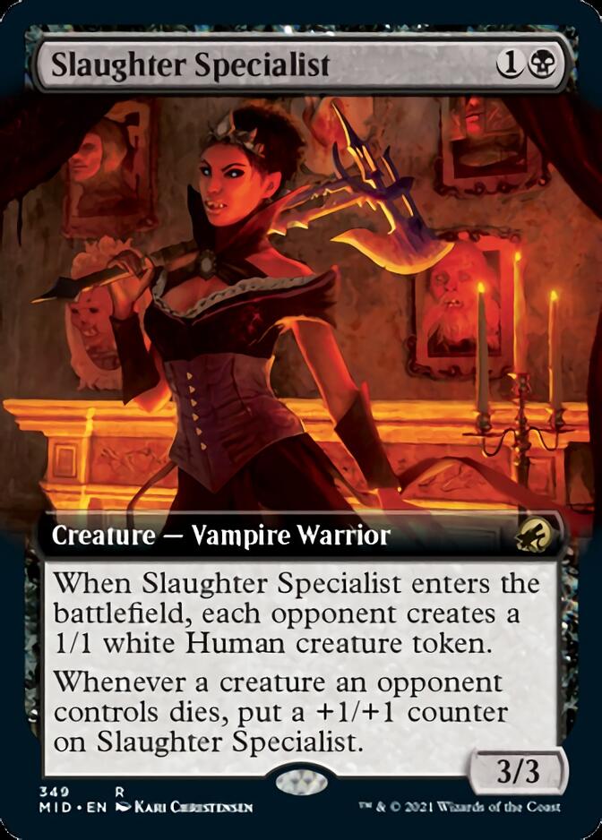 Slaughter Specialist (Extended) [Innistrad: Midnight Hunt] | Play N Trade Winnipeg