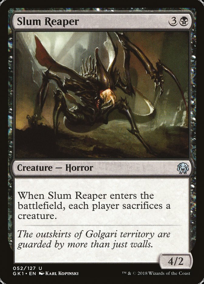 Slum Reaper [Guilds of Ravnica Guild Kit] | Play N Trade Winnipeg