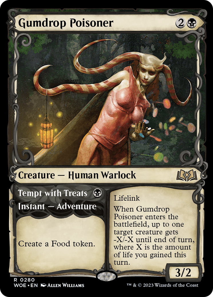 Gumdrop Poisoner // Tempt with Treats (Showcase) [Wilds of Eldraine] | Play N Trade Winnipeg