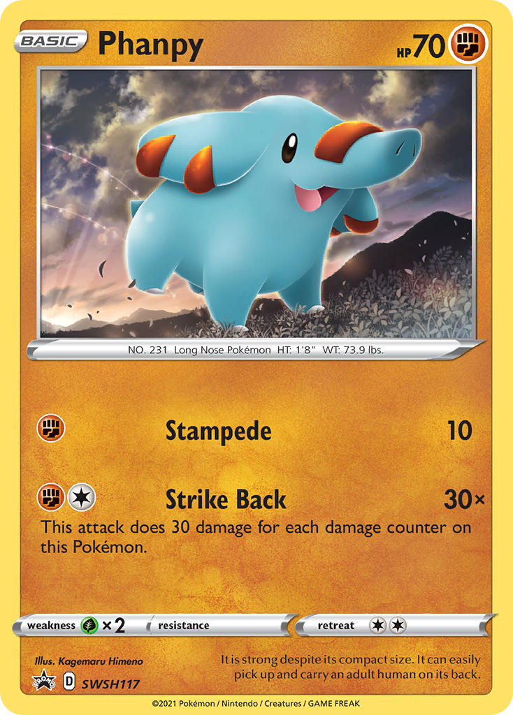 Phanpy (SWSH117) [Sword & Shield: Black Star Promos] | Play N Trade Winnipeg