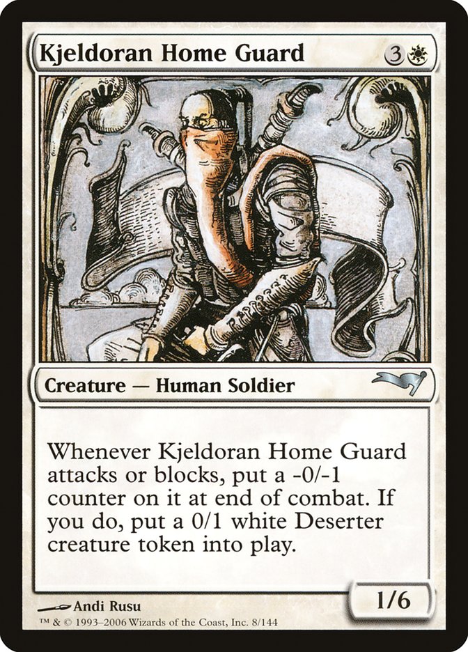 Kjeldoran Home Guard [Coldsnap Theme Decks] | Play N Trade Winnipeg