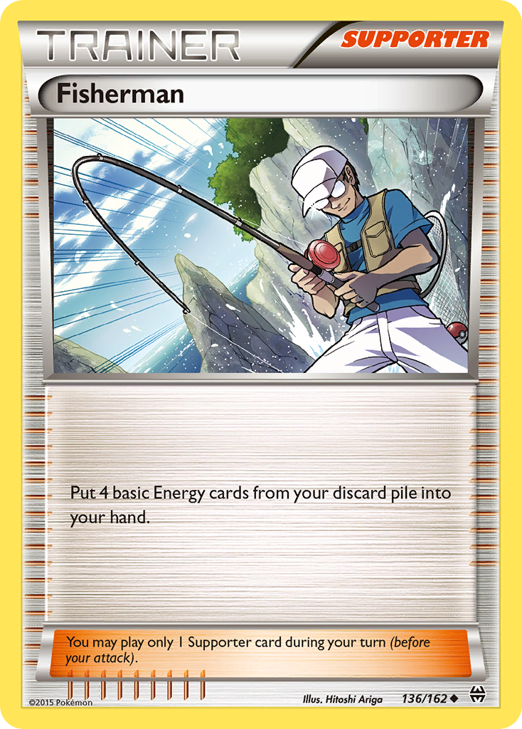 Fisherman (136/162) [XY: BREAKthrough] | Play N Trade Winnipeg