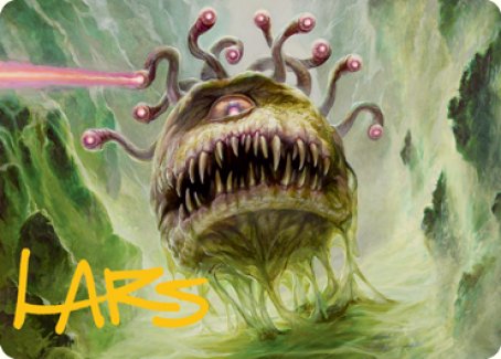 Beholder Art Card (Gold-Stamped Signature) [Dungeons & Dragons: Adventures in the Forgotten Realms Art Series] | Play N Trade Winnipeg