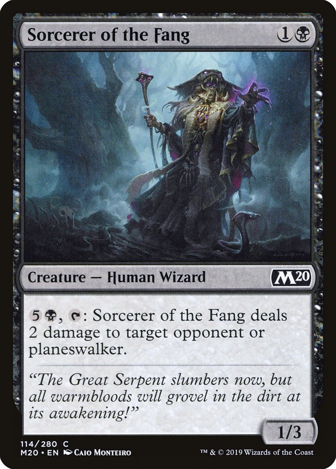 Sorcerer of the Fang [Core Set 2020] | Play N Trade Winnipeg