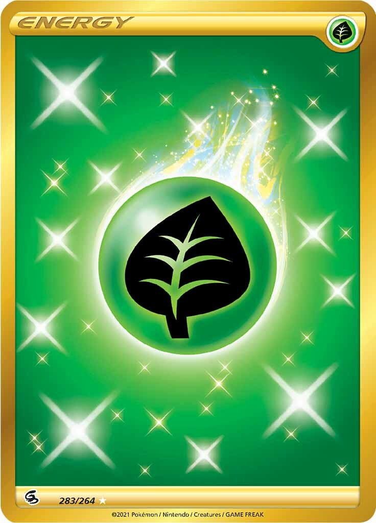 Grass Energy (283/264) [Sword & Shield: Fusion Strike] | Play N Trade Winnipeg