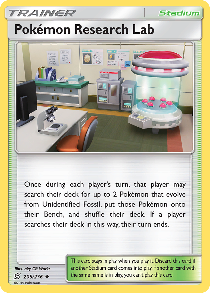 Pokemon Research Lab (205/236) [Sun & Moon: Unified Minds] | Play N Trade Winnipeg