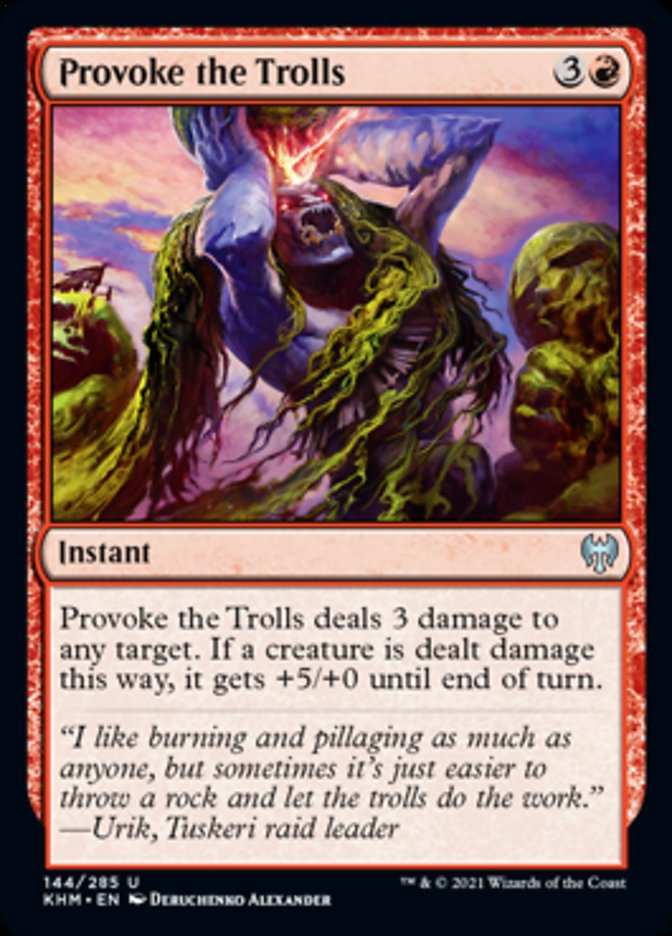 Provoke the Trolls [Kaldheim] | Play N Trade Winnipeg