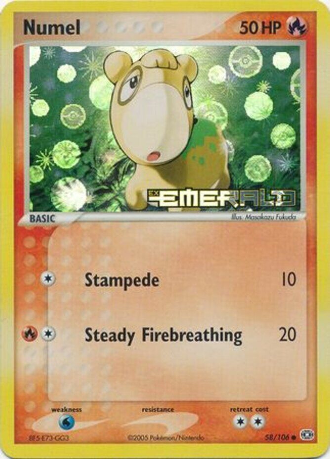 Numel (58/106) (Stamped) [EX: Emerald] | Play N Trade Winnipeg