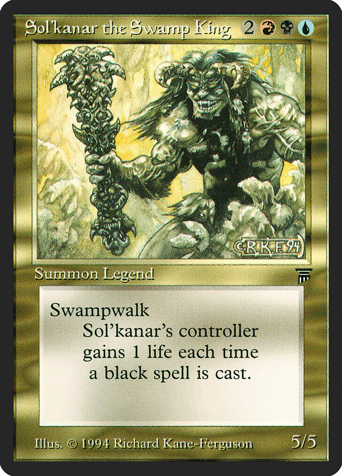 Sol'kanar the Swamp King [Legends] | Play N Trade Winnipeg