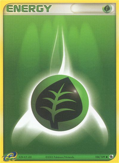 Grass Energy (104/109) [EX: Ruby & Sapphire] | Play N Trade Winnipeg