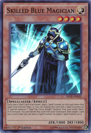 Skilled Blue Magician [SECE-EN032] Super Rare | Play N Trade Winnipeg