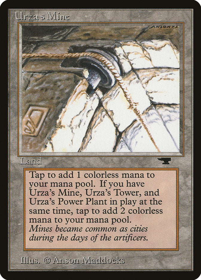 Urza's Mine (Pulley Embedded in Stone) [Antiquities] | Play N Trade Winnipeg