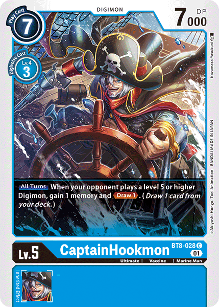 CaptainHookmon [BT8-028] [New Awakening] | Play N Trade Winnipeg