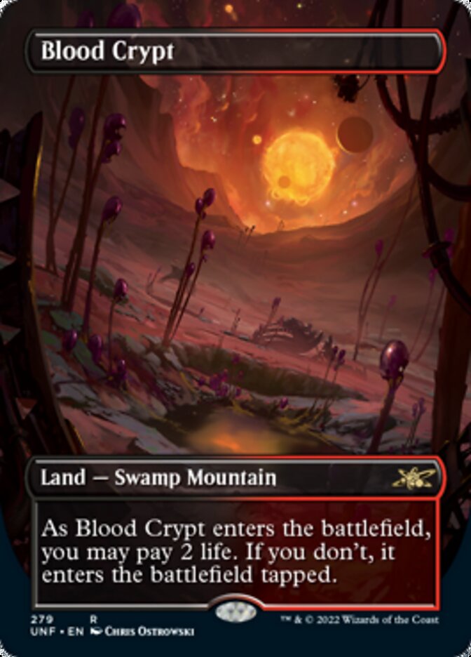 Blood Crypt (Borderless) [Unfinity] | Play N Trade Winnipeg