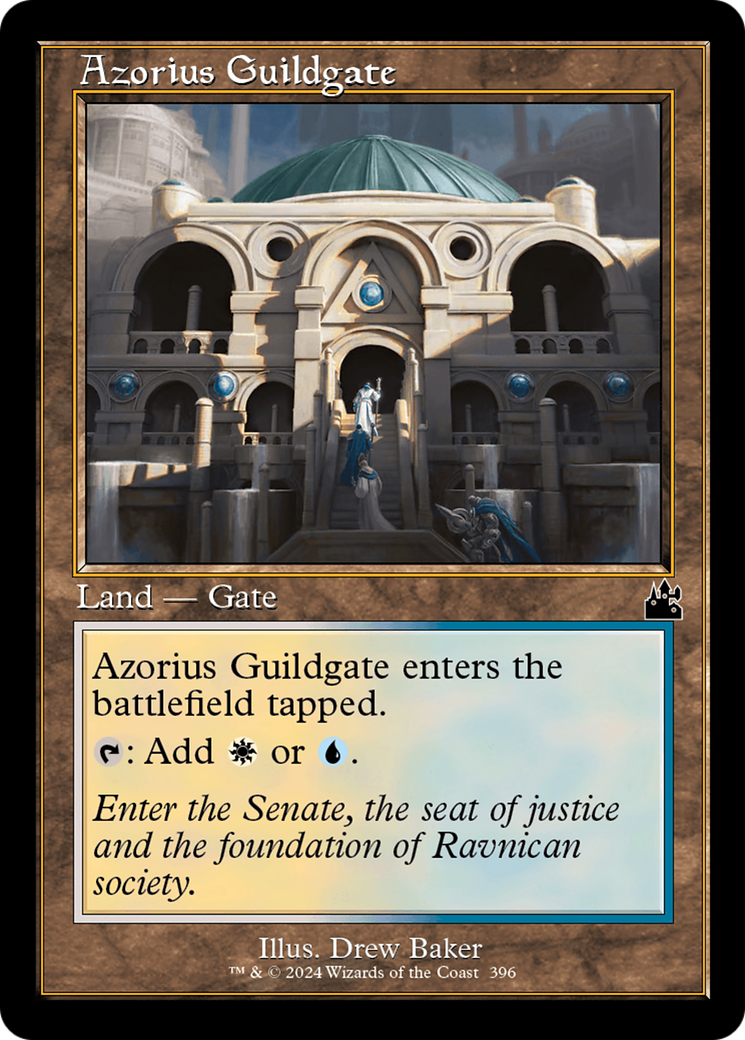 Azorius Guildgate (Retro Frame) [Ravnica Remastered] | Play N Trade Winnipeg