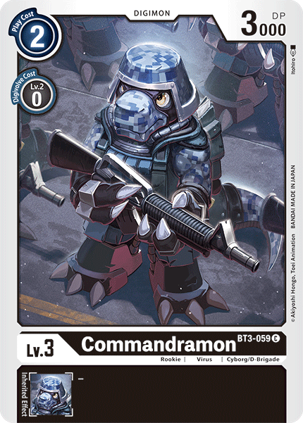 Commandramon [BT3-059] [Release Special Booster Ver.1.5] | Play N Trade Winnipeg