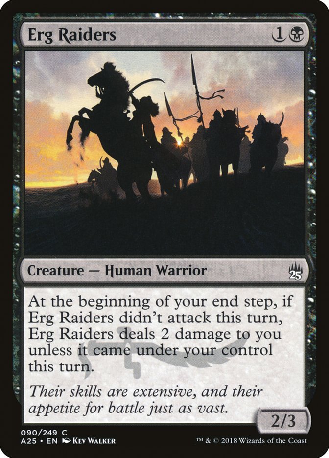 Erg Raiders [Masters 25] | Play N Trade Winnipeg