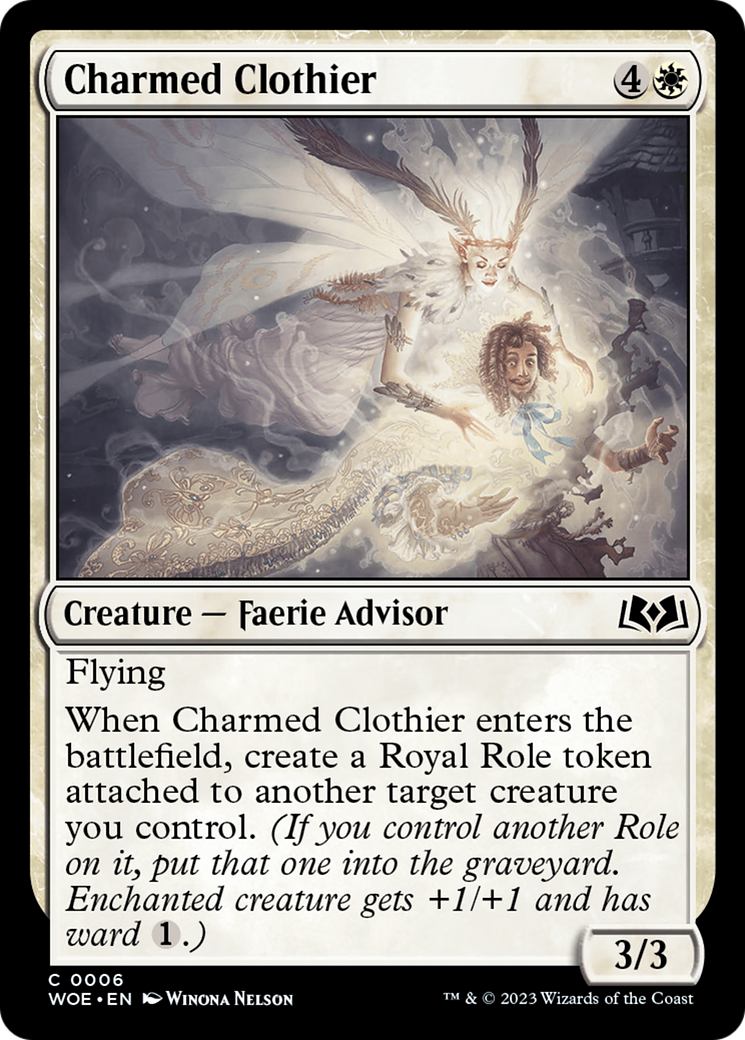 Charmed Clothier [Wilds of Eldraine] | Play N Trade Winnipeg