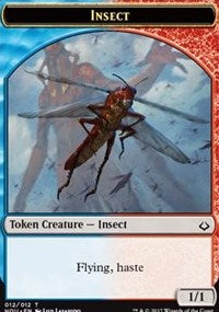 Insect // Warrior Double-sided Token [Hour of Devastation Tokens] | Play N Trade Winnipeg