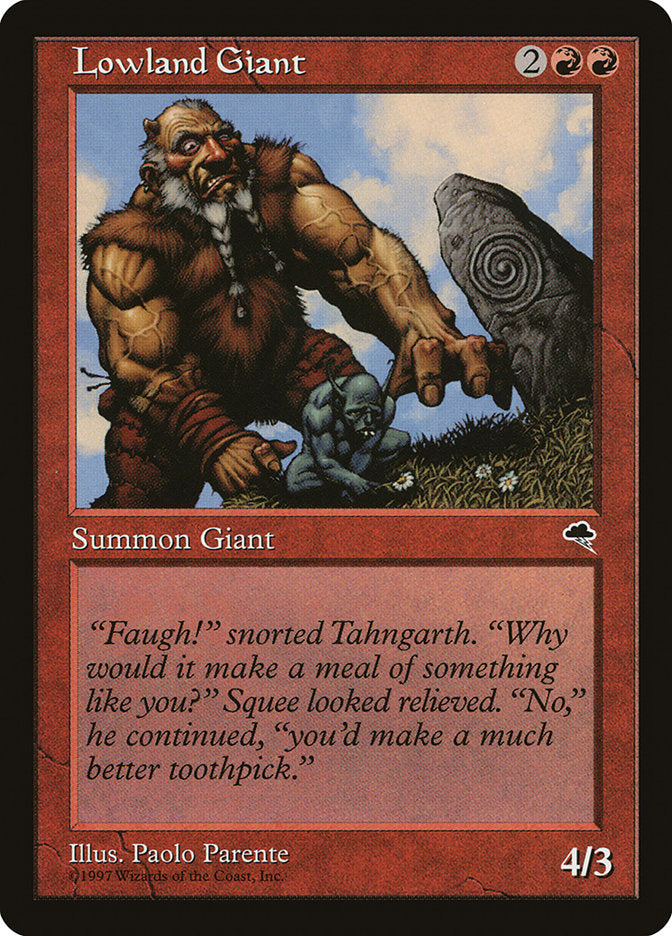 Lowland Giant [Tempest] | Play N Trade Winnipeg