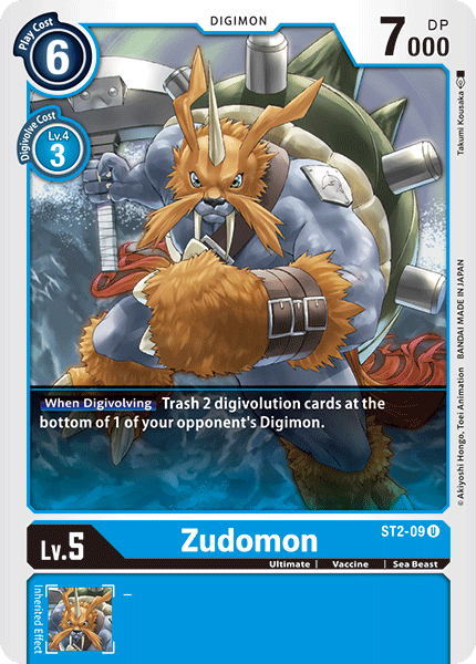 Zudomon [ST2-09] [Starter Deck: Cocytus Blue] | Play N Trade Winnipeg