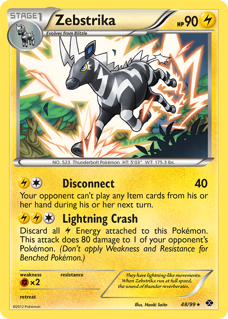 Zebstrika (48/99) [Black & White: Next Destinies] | Play N Trade Winnipeg