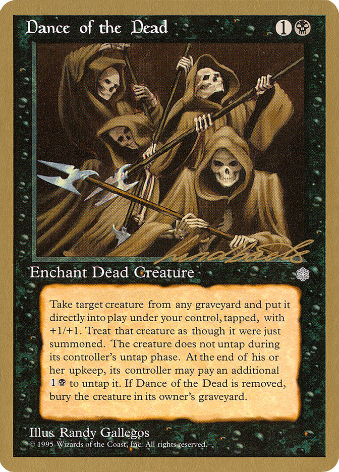 Dance of the Dead (Leon Lindback) [Pro Tour Collector Set] | Play N Trade Winnipeg