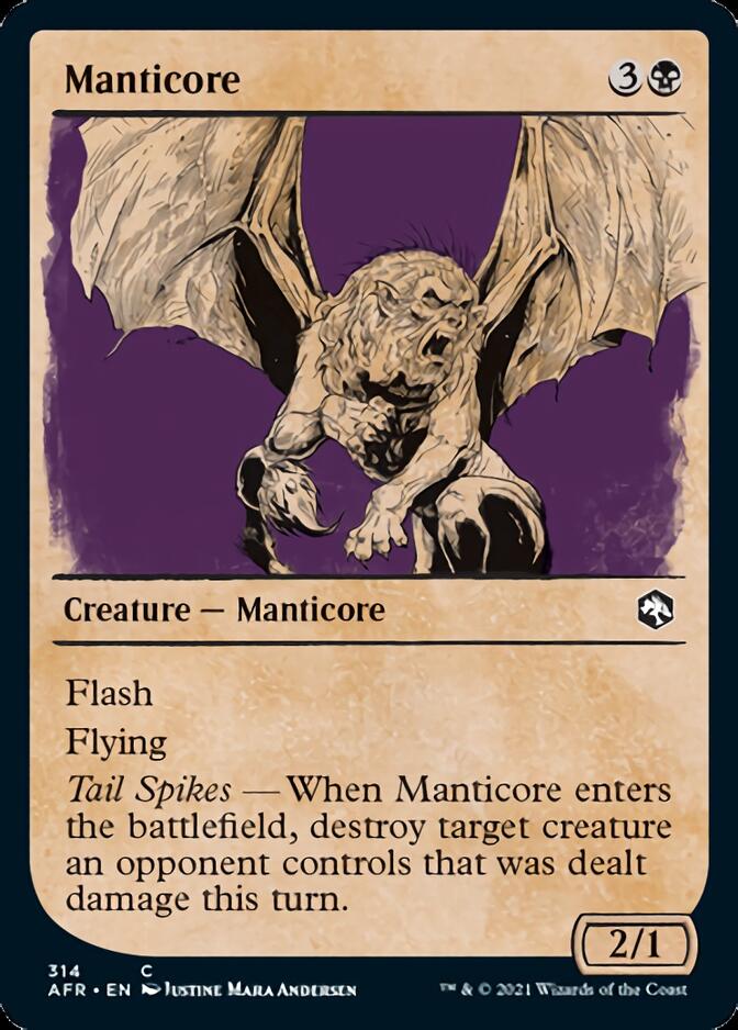 Manticore (Showcase) [Dungeons & Dragons: Adventures in the Forgotten Realms] | Play N Trade Winnipeg