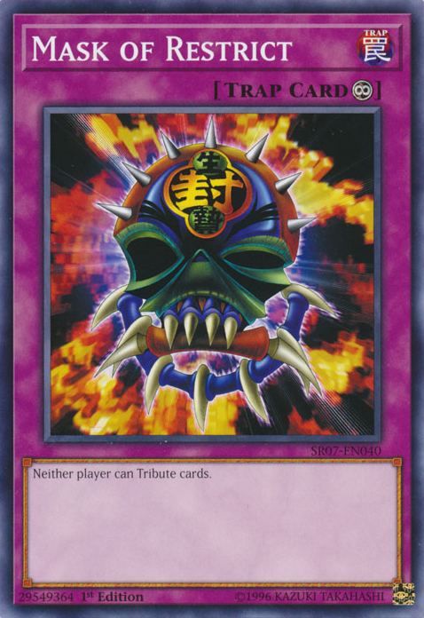 Mask of Restrict [SR07-EN040] Common | Play N Trade Winnipeg