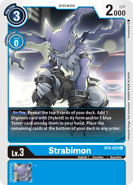 Strabimon [BT4-023] [Great Legend] | Play N Trade Winnipeg