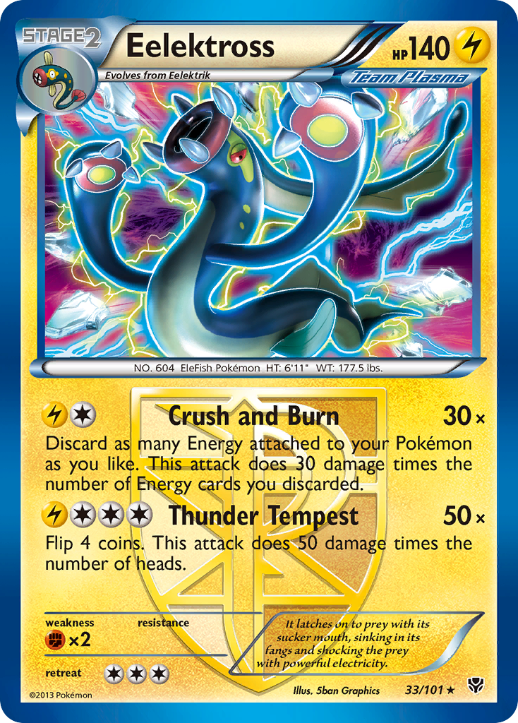 Eelektross (33/101) [Black & White: Plasma Blast] | Play N Trade Winnipeg