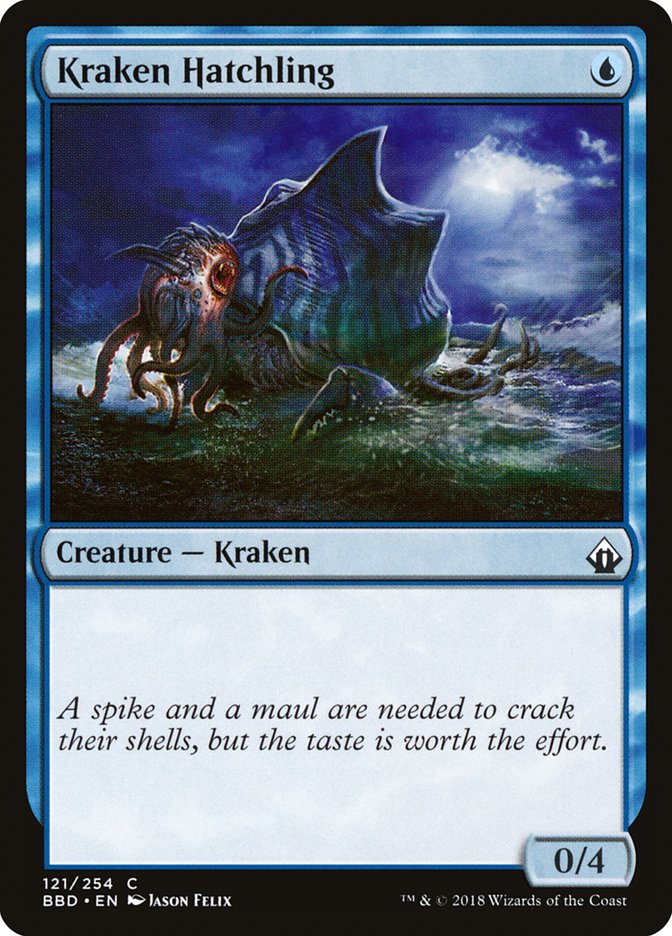 Kraken Hatchling [Battlebond] | Play N Trade Winnipeg