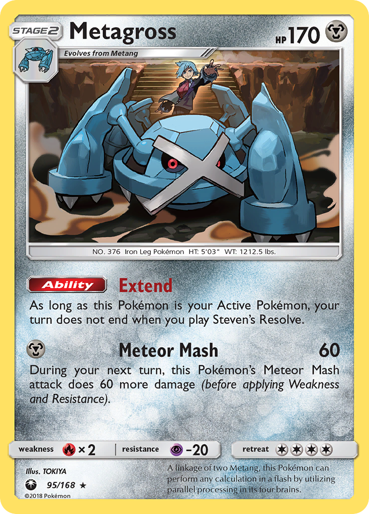 Metagross (95/168) [Sun & Moon: Celestial Storm] | Play N Trade Winnipeg