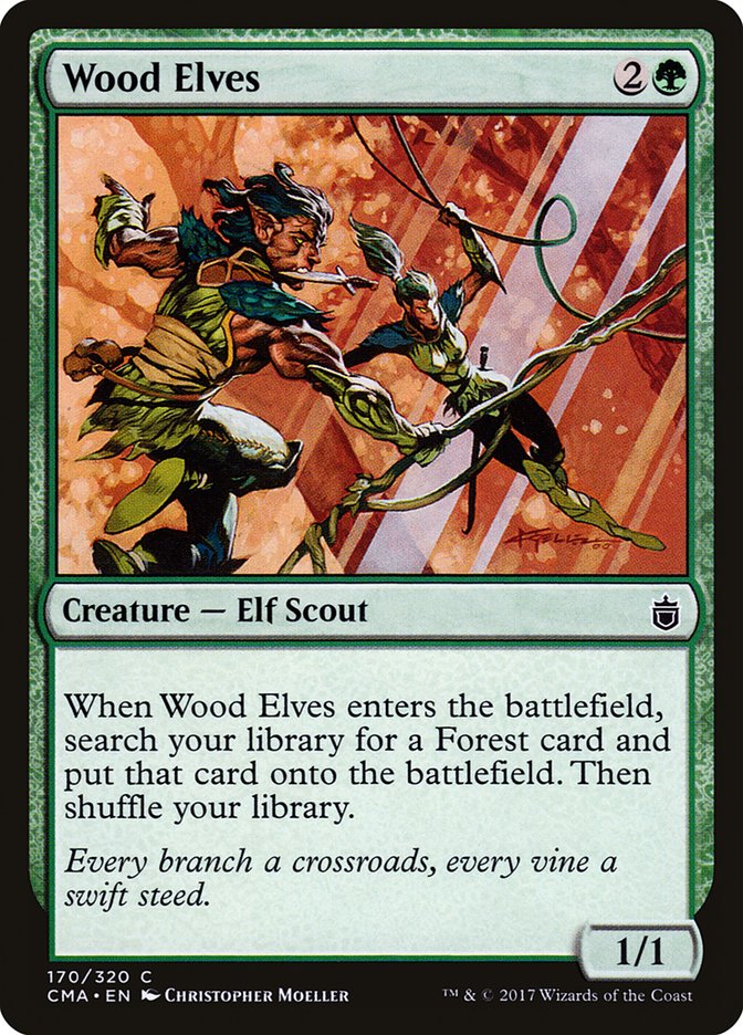 Wood Elves [Commander Anthology] | Play N Trade Winnipeg