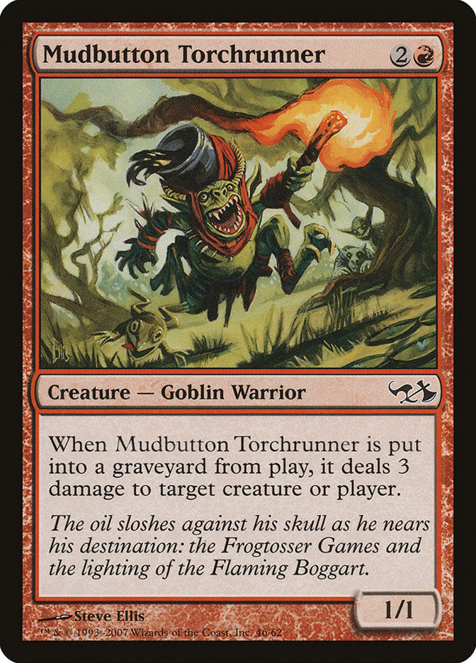 Mudbutton Torchrunner [Duel Decks: Elves vs. Goblins] | Play N Trade Winnipeg