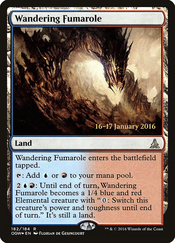 Wandering Fumarole [Oath of the Gatewatch Prerelease Promos] | Play N Trade Winnipeg