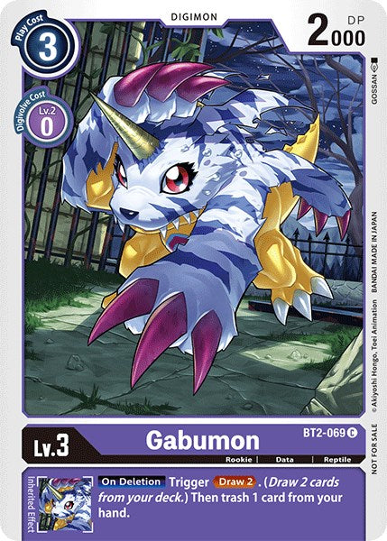 Gabumon [BT2-069] (Official Tournament Pack Vol.3) [Release Special Booster Promos] | Play N Trade Winnipeg