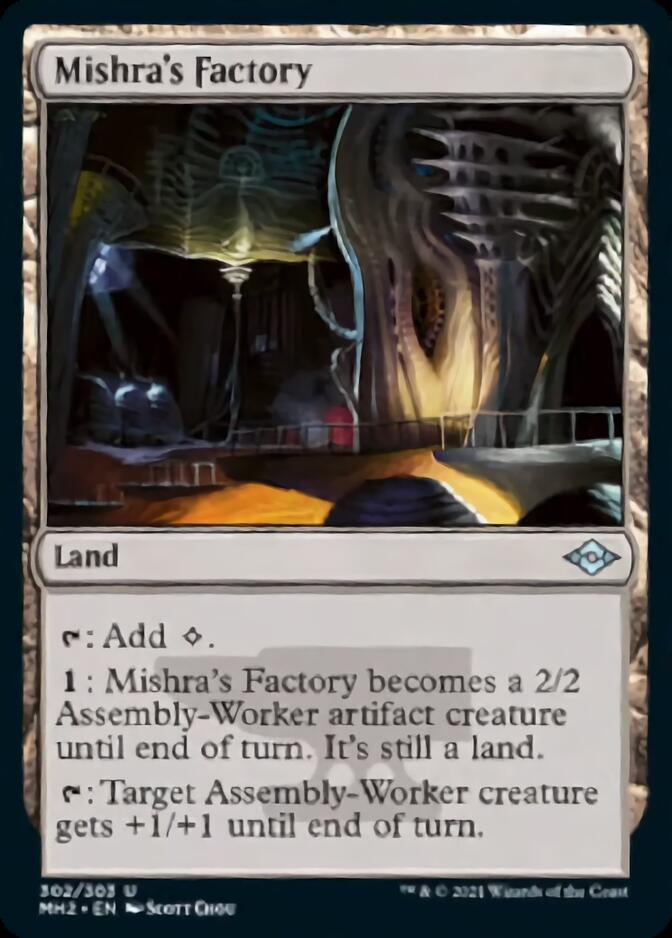 Mishra's Factory (Foil Etched) [Modern Horizons 2] | Play N Trade Winnipeg