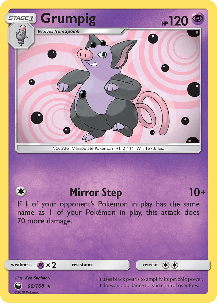 Grumpig (60/168) [Sun & Moon: Celestial Storm] | Play N Trade Winnipeg