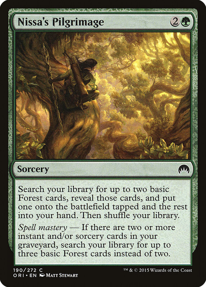 Nissa's Pilgrimage [Magic Origins] | Play N Trade Winnipeg