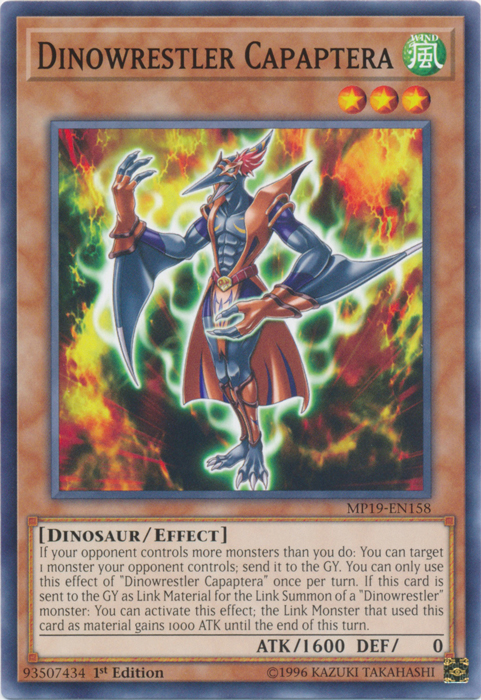Dinowrestler Capaptera [MP19-EN158] Common | Play N Trade Winnipeg