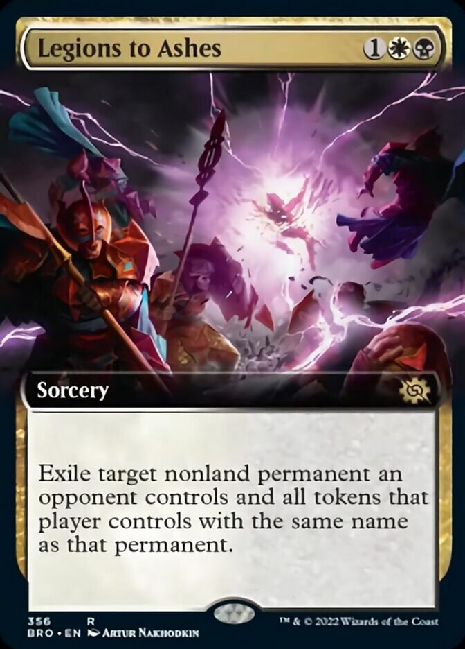 Legions to Ashes (Extended Art) [The Brothers' War] | Play N Trade Winnipeg