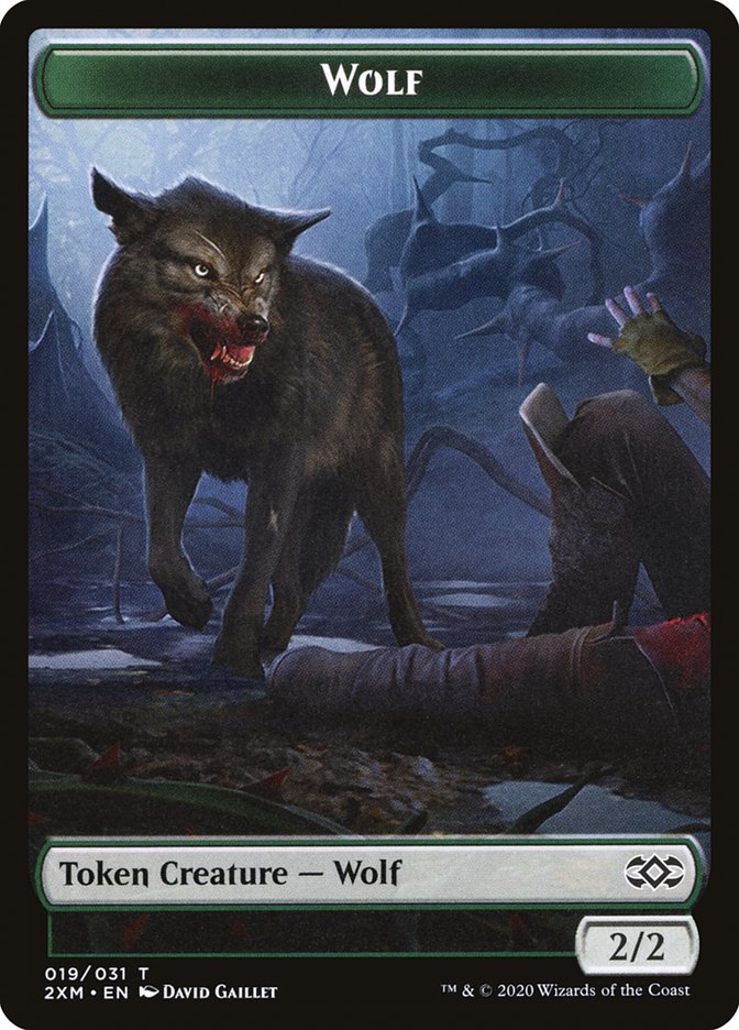 Wolf [Double Masters Tokens] | Play N Trade Winnipeg